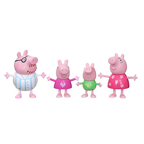 Peppa Pig- Pep PEPPAS Family Bedtime, Color (Hasbro F2192FF2)