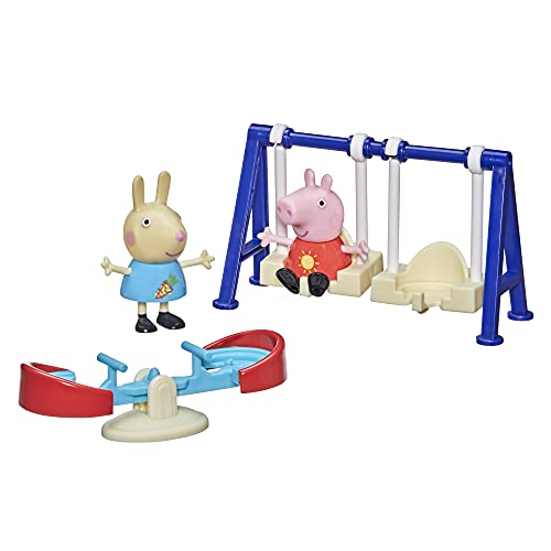 Peppa Pig- Pep PLAYSET Add ON Playground, Color (Hasbro F2217FF2)