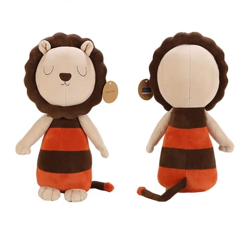 Pequeño León De Dibujos Animados Muñeca De Peluche De Juguete De Felpa Muñeca De León Muñeca De Regalo para Niños Decoración De La Habitación De Los Niños Cojín De Almohada Animal Regalo Creativo