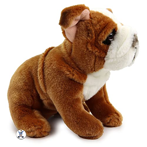 Perro de peluche con diseño de bulldog inglés