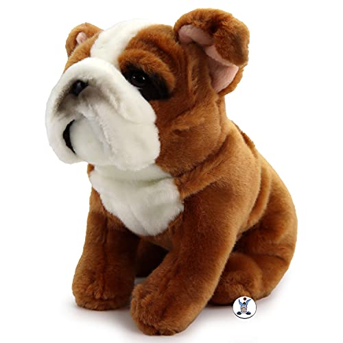 Perro de peluche con diseño de bulldog inglés