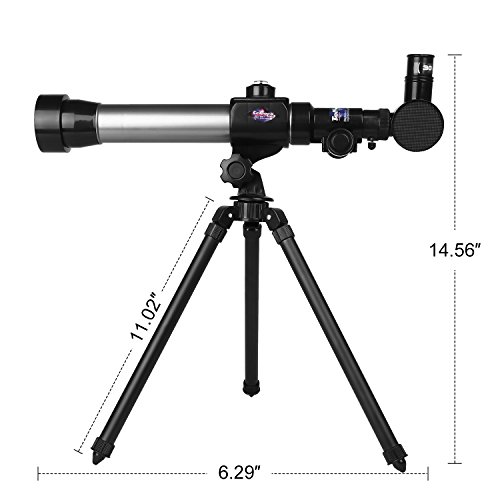 PHOEWON Telescopio Juguete Telescopios para Niños 20X-30X-40X Telescopio Astronómico Ajustable Telescopio Trípode para Principiantes, Astronomía