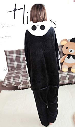 Pijama Kigurumi - Confeccionado en una pieza - Ideal incluso como disfraz de animal para carnaval, Halloween, fiestas cosplay, suave y cómodo de usar Esqueleto Medium