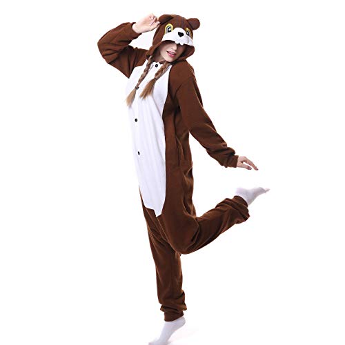 Pijamas Cosplay Pijamas De Una Pieza Ropa De Dormir Carnaval Camisones Disfraz De Personaje Halloween Ropa De Una Pieza Navidad Ropa De Casa Niña Ardilla