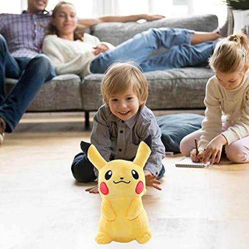 Pikachu - Juguetes de peluche de anime, juguetes de peluche de dibujos animados encantadores, muñecas de anime para niños, regalos de cumpleaños para los fanáticos