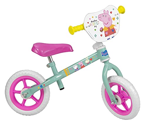 Pik&Roll- Peppa Pig Bicicleta, Color Green, 10 (TOIMSA 198)