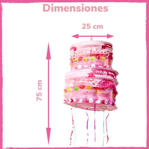 Piñata unicornio cumpleaños niña grande. Piñatas de unicornios para cumpleaños de niña perfecta para rellenar con chuches y juguetes infantiles. Ideal para cumpleaños, regalos o año nuevo,