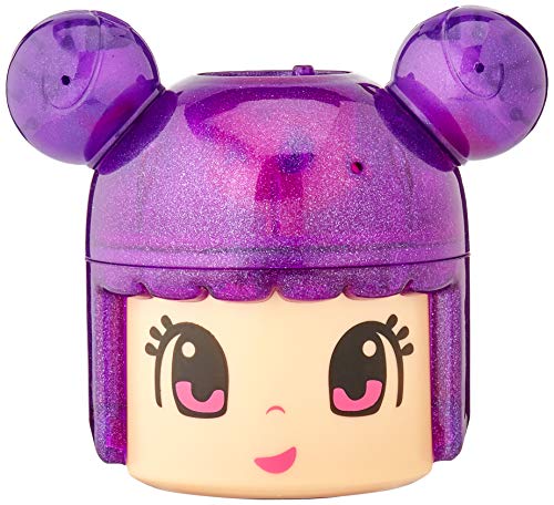 Pinypon- Cabecita sorpresa Glitter rosa y figura lila (Famosa 700015563)