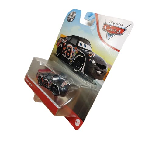 Pixar Cars Metal Series 1:55 Escala, Aiken Axler (negro)