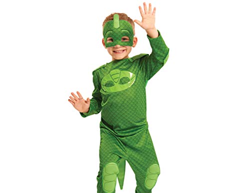 PJ Masks Disfraces, color verde, 4-6 años (Bandai 24603)