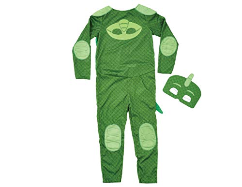 PJ Masks Disfraces, color verde, 4-6 años (Bandai 24603)