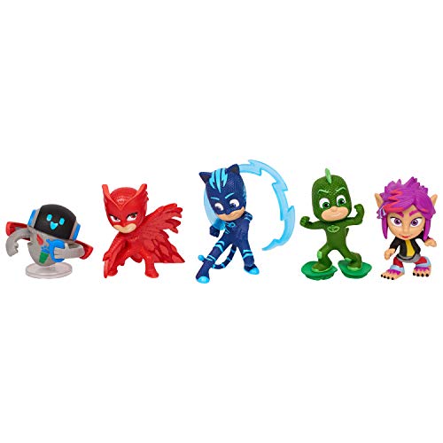 PJ Masks- Pack 5 Figuras (Bandai 24686)