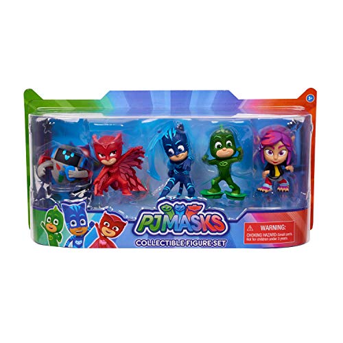 PJ Masks- Pack 5 Figuras (Bandai 24686)