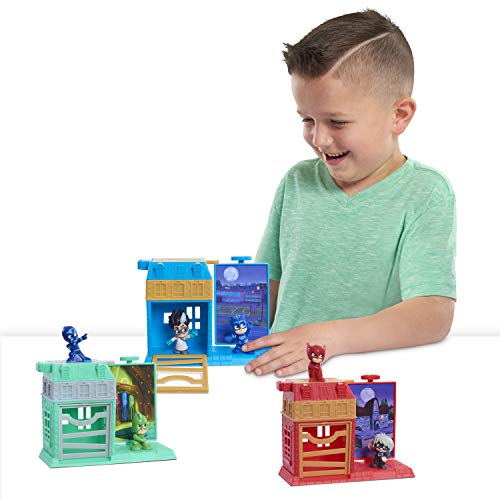 PJ Masks- Playset Atrapa y Escapa (Buhíta y Lunática)