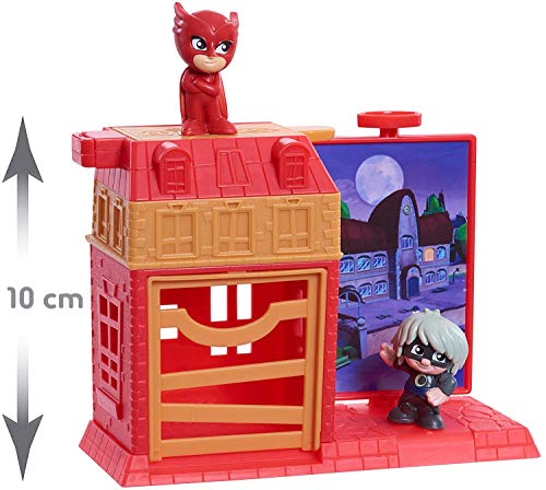 PJ Masks- Playset Atrapa y Escapa (Buhíta y Lunática)