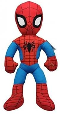 PLACES Peluche de superhéroes de 50 cm con sonidos, Spiderman