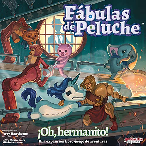 PlaidHat Games Fábulas de Peluche Oh, hermanito, Juego de Mesa en Español (Asmodee PH2201ES)