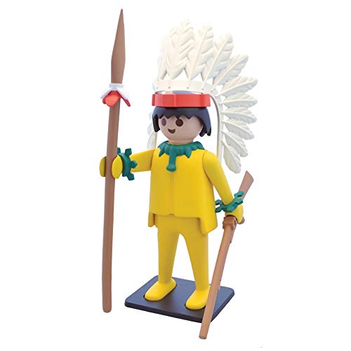 Plastoy- Estatua Jefe Indio Figura Playmobil, Multicolor (265)