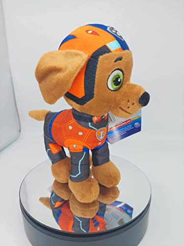 Play by Play La Patrulla Canina The Movie, 7 diseños diferentes, 19 cm, figuras de peluche Chase, Marshall, Liberty, Skye, Rubble, Rocky, Zuma, licencia original para niños, película 2021 (Zuma)