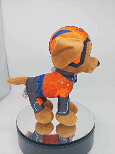 Play by Play La Patrulla Canina The Movie, 7 diseños diferentes, 19 cm, figuras de peluche Chase, Marshall, Liberty, Skye, Rubble, Rocky, Zuma, licencia original para niños, película 2021 (Zuma)