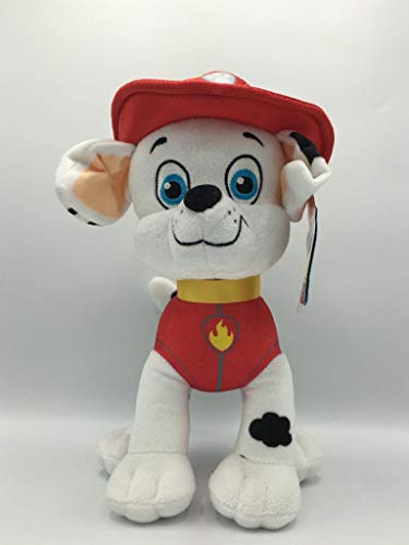 Play by Play Peluche Personaje Marshall - Patrulla Canina - Perro DALMATA Bombero (30CM DE PIE)