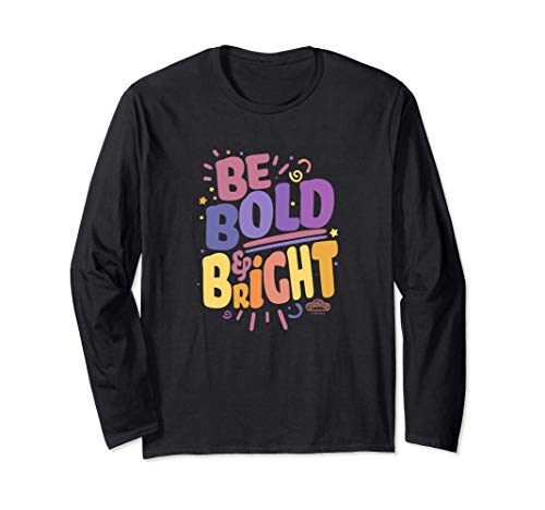 Play-Doh Be Bold & Bright Colorful Text Manga Larga