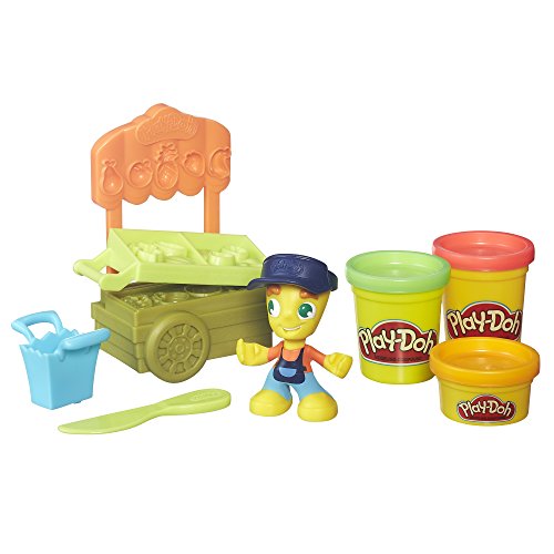 Play-Doh Town B5977 - Base de mercado, con 140 g de plastilina