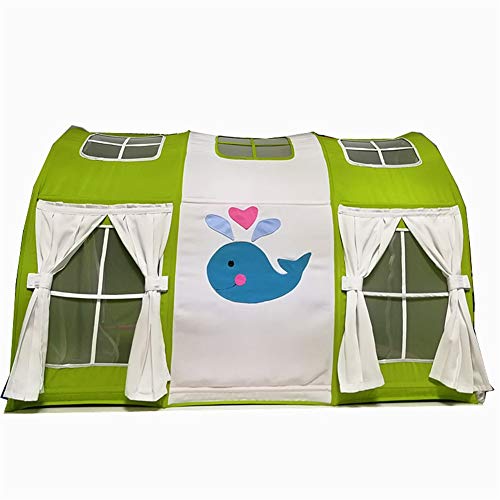 Play House Tiendas de campaña for niños, Cabaña Cama Tienda de túnel Privada Divertida Guardería Dormitorio Juguetes perfectos Regalo for niños pequeños - 140cm × 100cm × 93cm