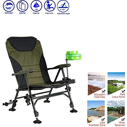 Playa con Bolsa Sillas Plegables portátiles Picnic al Aire Libre Barbacoa Pesca Camping Silla Asiento Tela Oxford Asiento Ligero