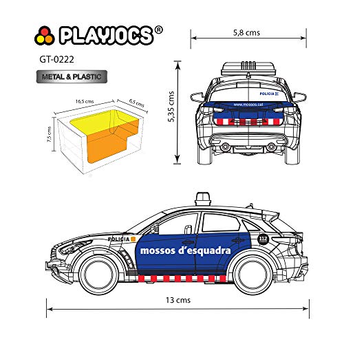 PLAYJOCS Coche Mossos GT-0222