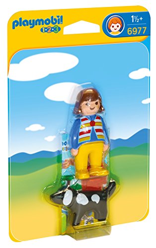 PLAYMOBIL 1.2.3 Figura con Accesorios (6977)