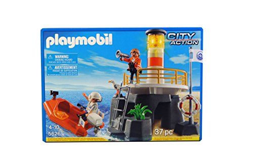 Playmobil 5626 City Action Faro con artesanía de Rescate