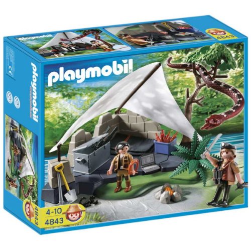 PLAYMOBIL 626057 - Tesoro Campamento Buscadores