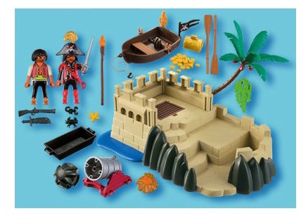 PLAYMOBIL 626560 - Superset Fortaleza Pirata