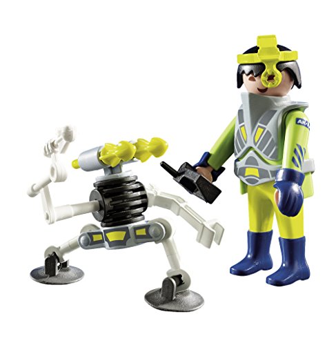 PLAYMOBIL Agente Espacial con Robot