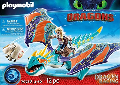 Playmobil Astrid y Tormenta Dragon Racing 70728