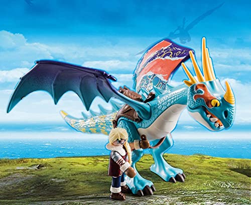 Playmobil Astrid y Tormenta Dragon Racing 70728