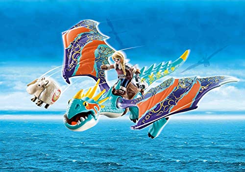 Playmobil Astrid y Tormenta Dragon Racing 70728