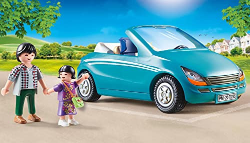 PLAYMOBIL City Life, 70285 Familia con Coche, A Partir de 5 años