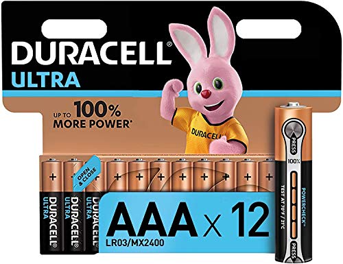 PLAYMOBIL City Life Fiesta en el Jardín, con Efectos de Luz, a Partir de 4 Años (9272) + Duracell - Ultra AAA con Powerchek, Pilas Alcalinas (Paquete de 12) 1.5 Voltios