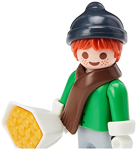 PLAYMOBIL DreamWorks Spirit 70398 Muñeco de Nieve con Trasqui y Señor Zanahoria, A Partir de 4 Años