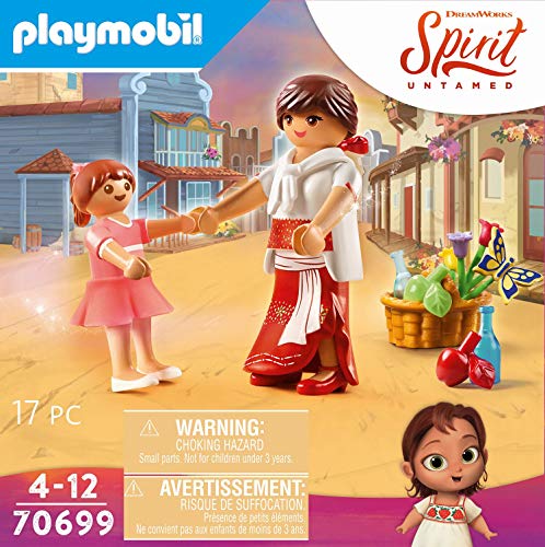 PLAYMOBIL DreamWorks Spirit Untamed 70699 Joven Fortu & Milagros, A Partir de 4 años