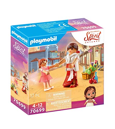 PLAYMOBIL DreamWorks Spirit Untamed 70699 Joven Fortu & Milagros, A Partir de 4 años