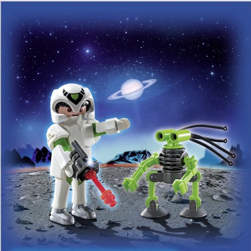 PLAYMOBIL Duo Pack - Hombre del Espacio con Robot (5241)