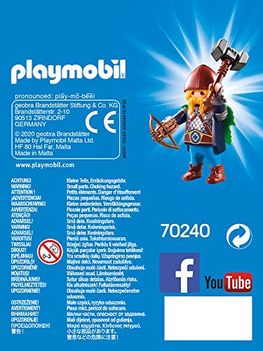 PLAYMOBIL- Guerrero (70240), Multicolor