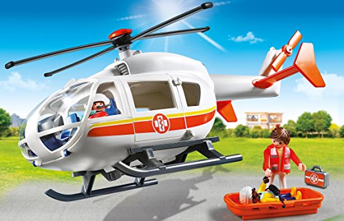 Playmobil Helicóptero Médico de Emergencia 6686