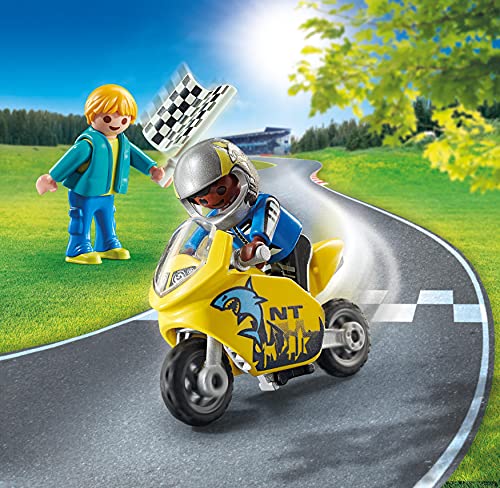 PLAYMOBIL-Niños con Mini-Moto, Color no aplicable (Geobra Brandstätter Stiftung & Co. KG 70380)