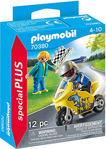 PLAYMOBIL-Niños con Mini-Moto, Color no aplicable (Geobra Brandstätter Stiftung & Co. KG 70380)