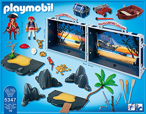 PLAYMOBIL Piratas - Cofre del Tesoro, playset (5347)