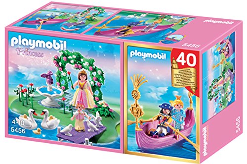 PLAYMOBIL Princesas - Princess Isla de la Princesa y Góndola Romántica Juguetes y Juegos 5456